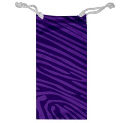 Pattern Texture Purple Jewelry Bag