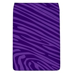 Pattern Texture Purple Removable Flap Cover (s) by Mariart
