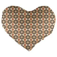 Background Art Designs Large 19  Premium Heart Shape Cushions by Alisyart