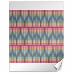 Pattern Background Texture Colorful Canvas 12  X 16  by HermanTelo