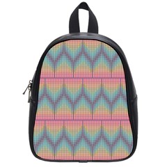 Pattern Background Texture Colorful School Bag (small) by HermanTelo