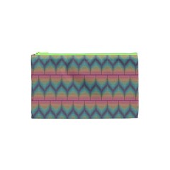 Pattern Background Texture Colorful Cosmetic Bag (xs) by HermanTelo