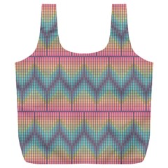 Pattern Background Texture Colorful Full Print Recycle Bag (xxxl)