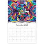 Frequency Wall Calendar - 2020 Dec 2020