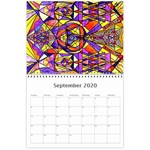 Frequency Wall Calendar - 2020 Sep 2020