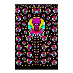 Skull With Many Friends Shower Curtain 48  X 72  (small)  by pepitasart