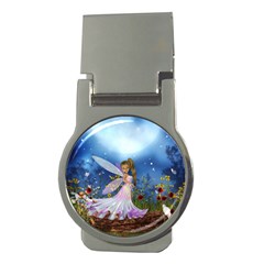Little Fairy In The Night Money Clips (round)  by FantasyWorld7