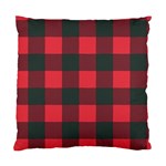 Canadian Lumberjack red and black plaid Canada Standard Cushion Case (One Side) Front