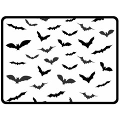 Bats Pattern Double Sided Fleece Blanket (large)  by Sobalvarro