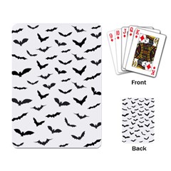 Bats Pattern Playing Cards Single Design (rectangle) by Sobalvarro