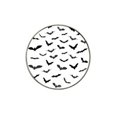 Bats Pattern Hat Clip Ball Marker (4 Pack) by Sobalvarro