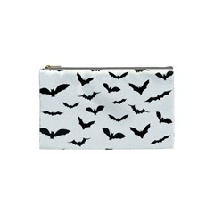 Bats Pattern Cosmetic Bag (small) by Sobalvarro