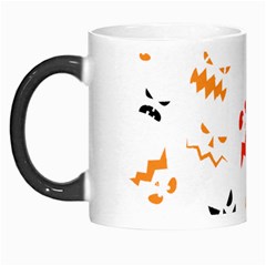 Pumpkin Faces Pattern Morph Mugs by Sobalvarro