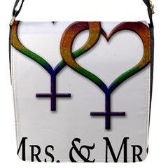 Mrs  And Mrs  Flap Closure Messenger Bag (s)