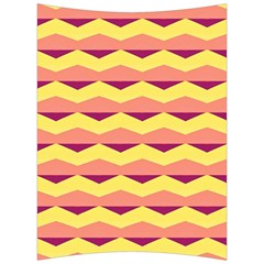 Background Colorful Chevron Back Support Cushion by HermanTelo