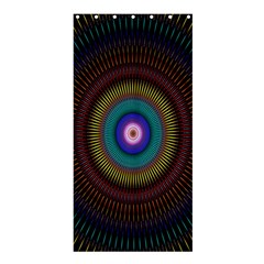 Artskop Kaleidoscope Pattern Shower Curtain 36  X 72  (stall) 