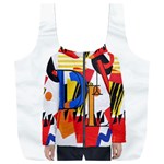 Dlm Front Dlm Back Full Print Recycle Bag (XXL) Front