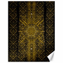 Stars For A Cool Medieval Golden Star Canvas 12  X 16  by pepitasart