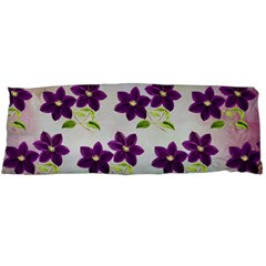 Purple Flower Body Pillow Case (dakimakura) by HermanTelo