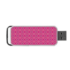 Background Texture Pattern Mandala Portable Usb Flash (two Sides)