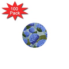 Hydrangea  1  Mini Magnets (100 Pack)  by Sobalvarro