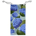 Hydrangea  Jewelry Bag Back