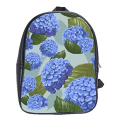 Hydrangea  School Bag (large) by Sobalvarro