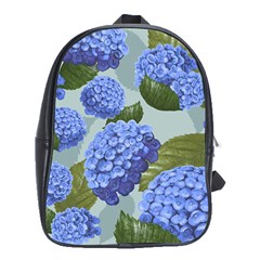 Hydrangea  School Bag (xl) by Sobalvarro