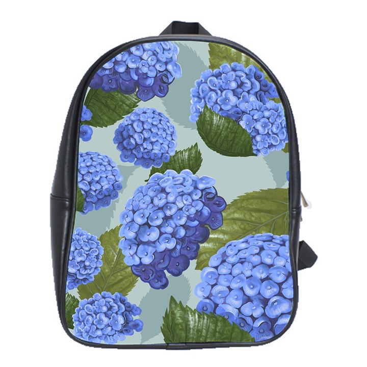 Hydrangea  School Bag (XL)