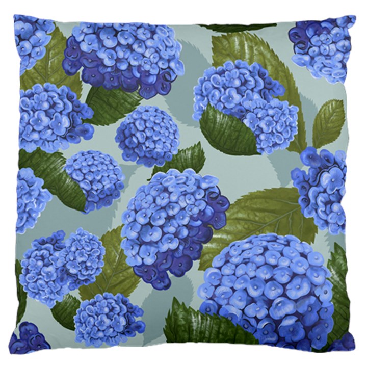 Hydrangea  Standard Flano Cushion Case (Two Sides)