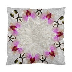 Orchidées Fleurs Abstrait Standard Cushion Case (Two Sides)