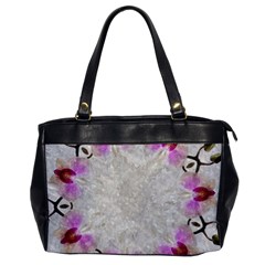 Orchidées Fleurs Abstrait Oversize Office Handbag