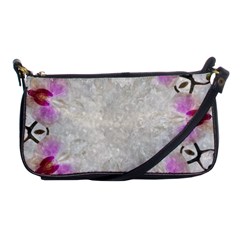 Orchidées Fleurs Abstrait Shoulder Clutch Bag