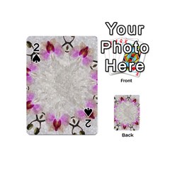 Orchidées Fleurs Abstrait Playing Cards 54 Designs (Mini)