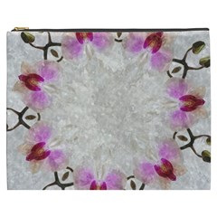 Orchidées Fleurs Abstrait Cosmetic Bag (XXXL)