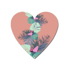 Leaves Heart Magnet by Sobalvarro