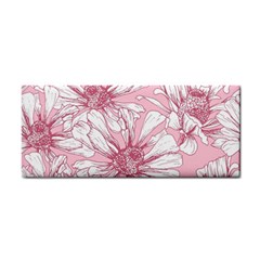 Pink Flowers Hand Towel by Sobalvarro