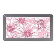 Pink Flowers Memory Card Reader (mini) by Sobalvarro