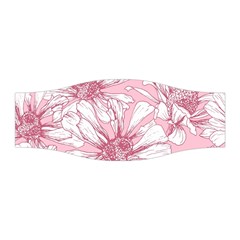 Pink Flowers Stretchable Headband by Sobalvarro