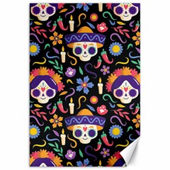 Dia De Los Muertos Canvas 20  X 30  by Sobalvarro