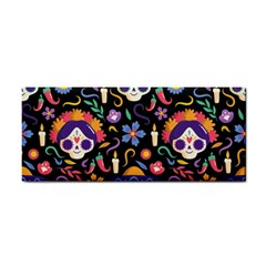 Dia De Los Muertos Hand Towel by Sobalvarro