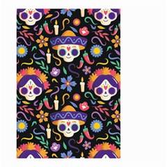 Dia De Los Muertos Small Garden Flag (two Sides) by Sobalvarro