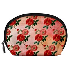 Pattern Flower Paper Accessory Pouch (large)