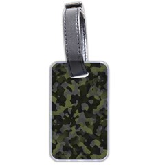 Camouflage Vert Luggage Tag (two Sides) by kcreatif