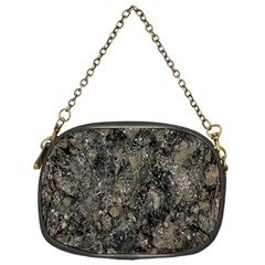 Grunge Organic Texture Print Chain Purse (one Side) by dflcprintsclothing