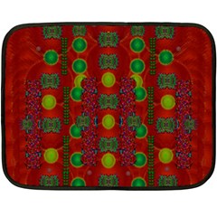 In Time For The Season Of Christmas Fleece Blanket (Mini)