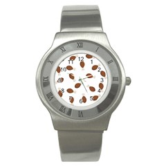 Turkey Leg Pattern - Thanksgiving Stainless Steel Watch