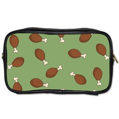 Turkey Leg Pattern - Thanksgiving Toiletries Bag (Two Sides)