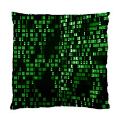 Abstract Plaid Green Standard Cushion Case (two Sides) by HermanTelo