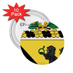 Coat Of Arms Of United States Army 124th Cavalry Regiment 2 25  Buttons (10 Pack)  by abbeyz71
